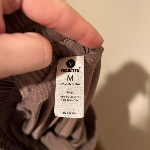 Athleisure Shorts with Skirt Detailing - Picture 5 of 6